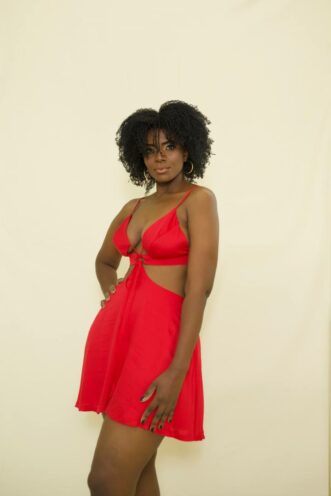 Closet - Vestido Curto Trançado No Busto Carly
