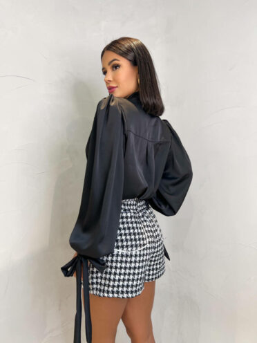 Closet - Short de bolsos com vivo