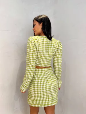 Closet - Saia curta com transpasse