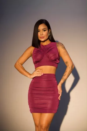 Closet - Cropped de Franzido Curvo