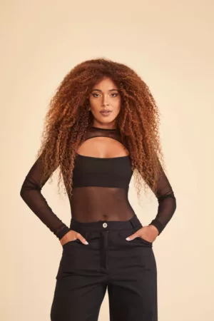 Closet - Body Cavado Com Recorte Redondo