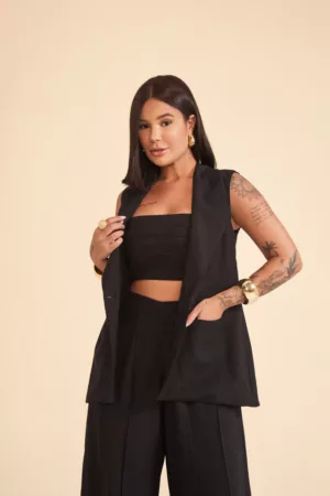 Closet - Top Faixa Com Nervura