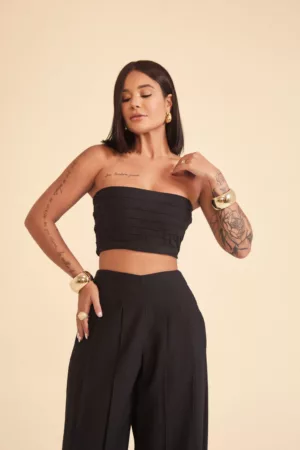 Closet - Top Faixa Com Nervura