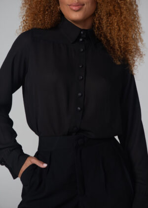 Closet - Camisa Com Abotoamento Duplo Raquel