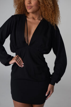 Closet - Vestido Blusado Com Pregas Carolyn