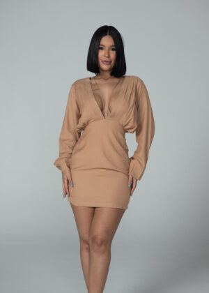 Closet - Vestido Blusado Com Pregas Carolyn