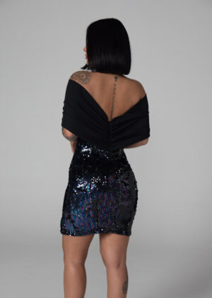 Closet - Vestido Recortado com Pala no Busto Cindy