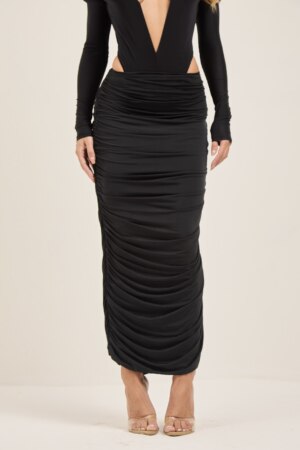 Closet - Saia Midi Franzida Tatiana