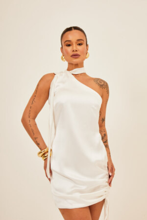 Closet - Vestido Curto Túnel Duplo Noelle