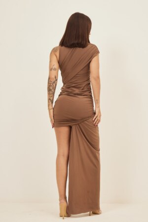 Closet - Vestido Curto Transpassado Franzido Meg