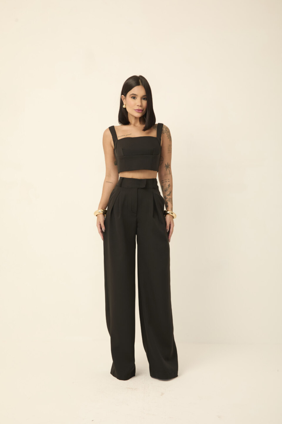 Closet - Calça Reta Alfaiataria Sasha