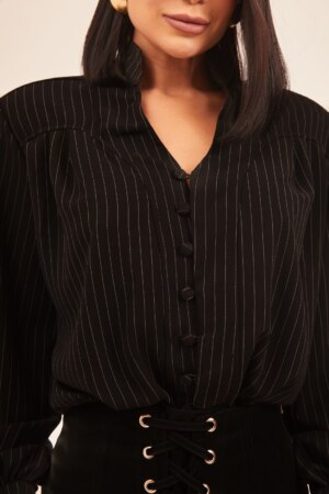 Closet - Camisa Risca De Giz
