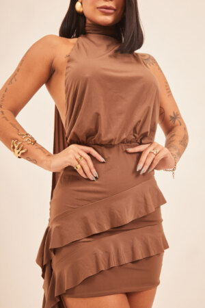 Closet - Vestido Curto Frente Única Babi