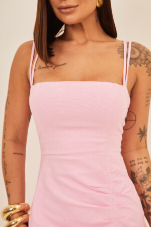 Closet - Vestido Midi Linho Monique