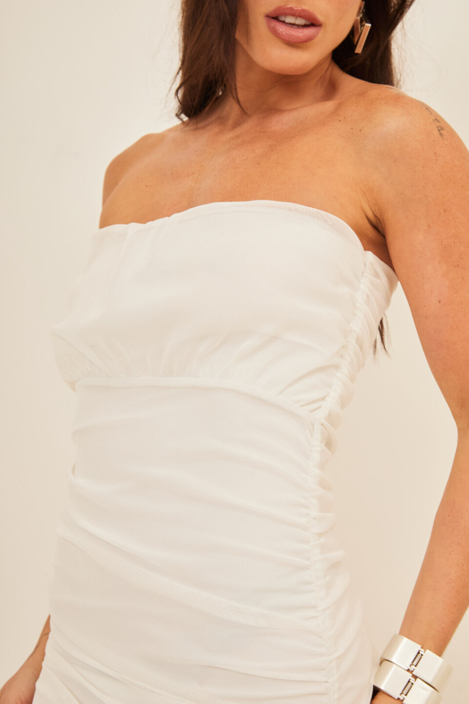 Closet - Vestido Mídi Tule Marcela