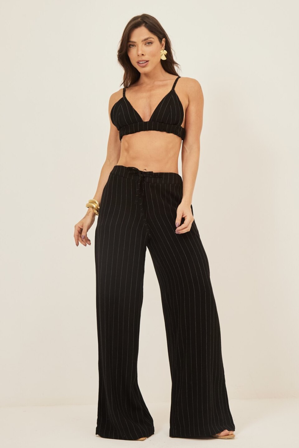 Closet - Conjunto Risca de Giz Top e Calça