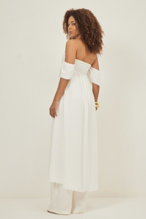 Closet - Bata Cropped Ombro a Ombro Rosana