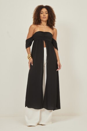 Closet - Bata Cropped Ombro a Ombro Rosana