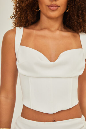 Closet - Corset Com Decote Degage Diana