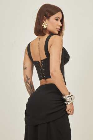 Closet - Corset Com Decote Degage Diana
