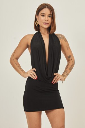 Closet - Vestido Curto Degagê Janaína