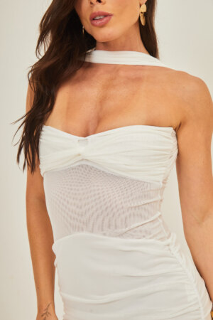 Closet - Vestido Midi Degolo Geórgia