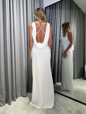 Closet - Vestido Longo Degage Silvia