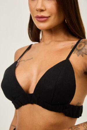 Closet - Conjunto Camisa Com Short E Top Fresh