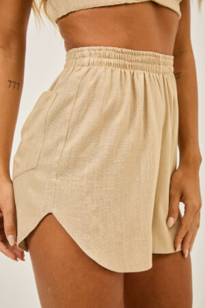 Closet - Conjunto Camisa Com Short E Top Fresh