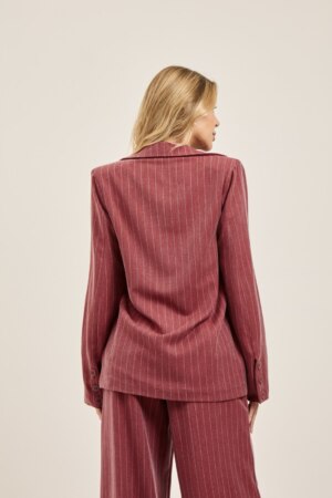 Closet - Blazer Over Unissex Risca De Giz