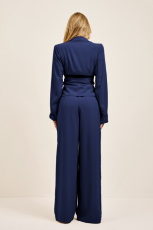 Closet - Conjunto Blazer Corset e Calça Pantalona