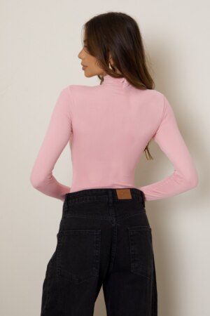 CLOSET: Moda Feminina Elegante, Exclusiva e Atemporal - Body Tule Manga Longa Mia