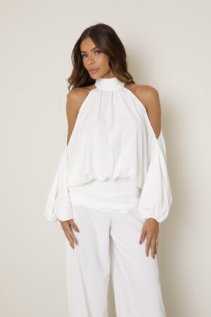 CLOSET: Moda Feminina Elegante, Exclusiva e Atemporal - Macacão Com Manga Longa Rosana