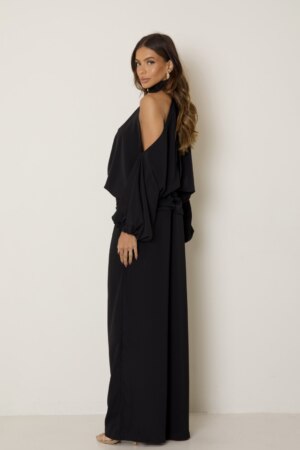 CLOSET: Moda Feminina Elegante, Exclusiva e Atemporal - Macacão Com Manga Longa Rosana