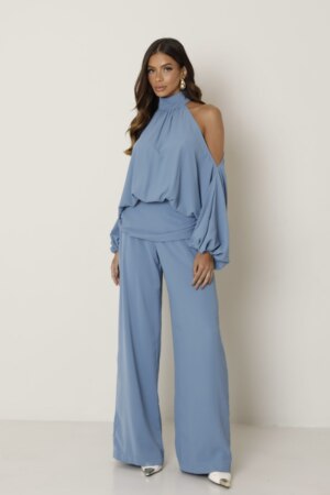 CLOSET: Moda Feminina Elegante, Exclusiva e Atemporal - Macacão Com Manga Longa Rosana