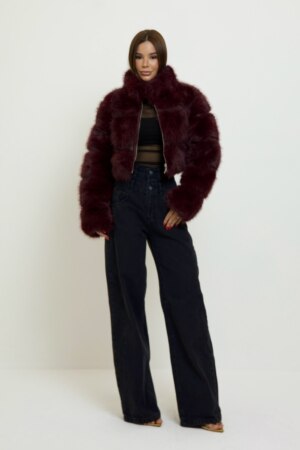 CLOSET: Moda Feminina Elegante, Exclusiva e Atemporal - Jaqueta Em Pêlos Esheley
