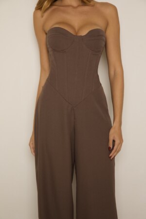 CLOSET: Moda Feminina Elegante, Exclusiva e Atemporal - Macacão Corset Tomara Que Caia Jaqueline