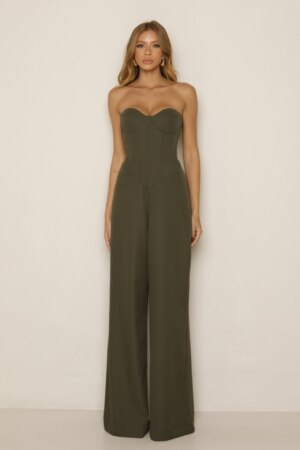 CLOSET: Moda Feminina Elegante, Exclusiva e Atemporal - Macacão Corset Tomara Que Caia Jaqueline