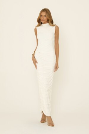 CLOSET: Moda Feminina Elegante, Exclusiva e Atemporal - Vestido Cropped Assimétrico Holanda