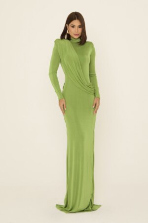 CLOSET: Moda Feminina Elegante, Exclusiva e Atemporal - Vestido Longo Costas Nua Helena