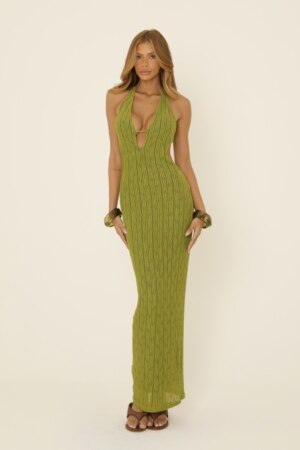 CLOSET: Moda Feminina Elegante, Exclusiva e Atemporal - Vestido Mídi Renda Frente Única Jojo