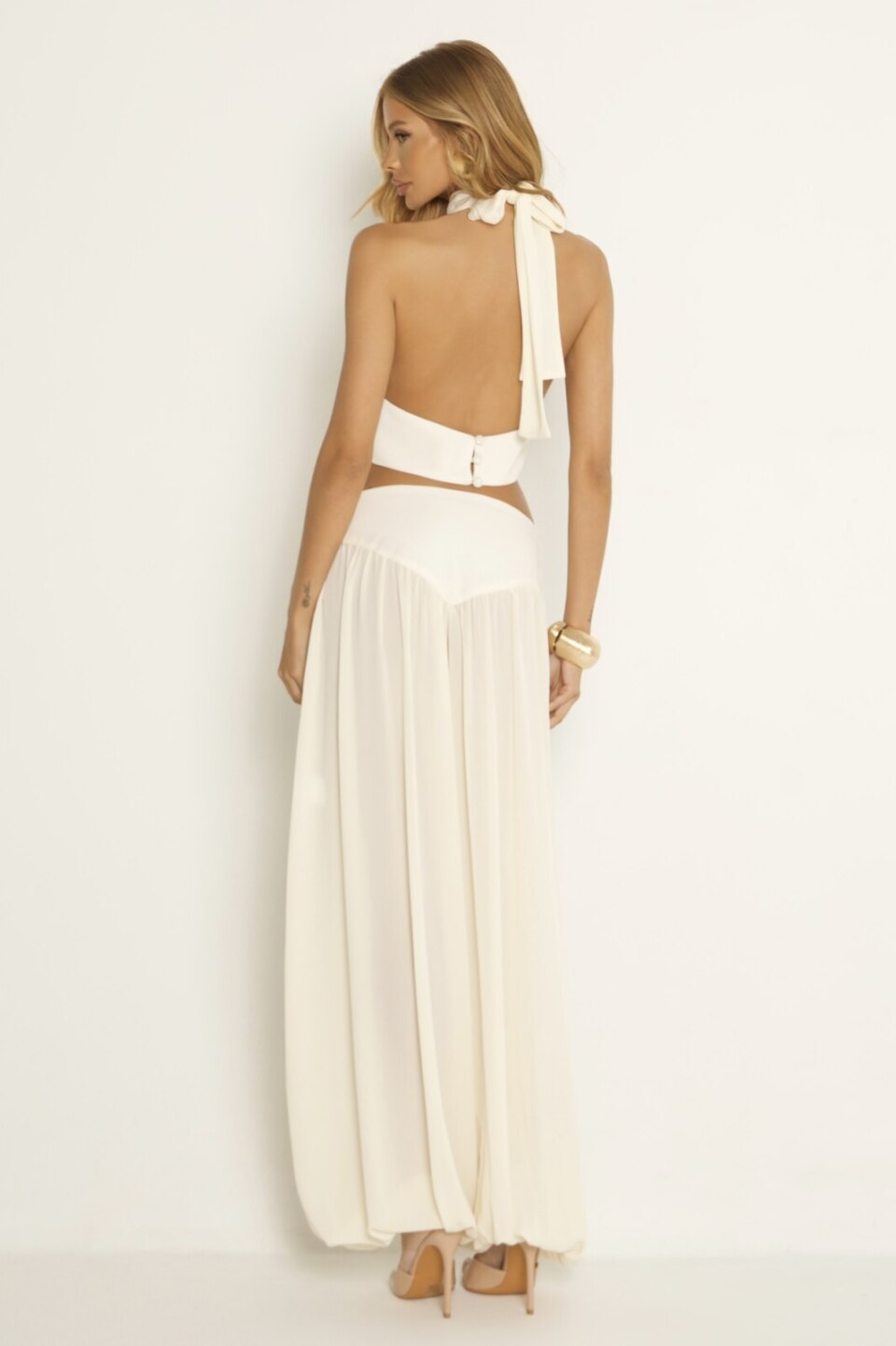 CLOSET: Moda Feminina Elegante, Exclusiva e Atemporal - Blusa frente única balone