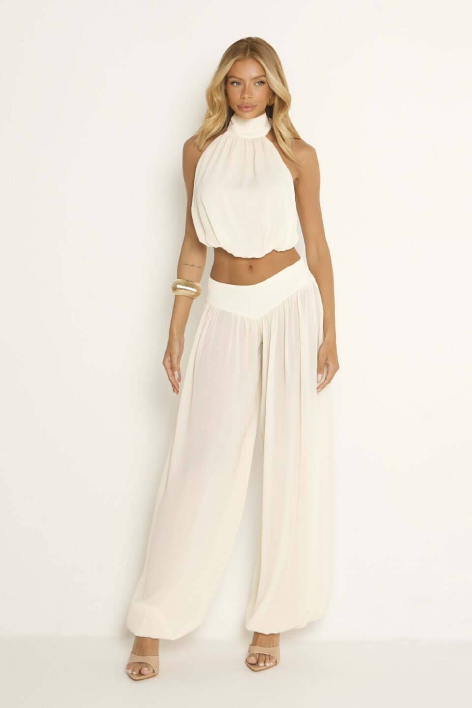 CLOSET: Moda Feminina Elegante, Exclusiva e Atemporal - Blusa frente única balone