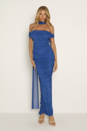 CLOSET: Moda Feminina Elegante, Exclusiva e Atemporal - Vestido mídi tule ombro a ombro Day