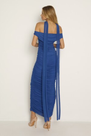 CLOSET: Moda Feminina Elegante, Exclusiva e Atemporal - Vestido mídi tule ombro a ombro Day